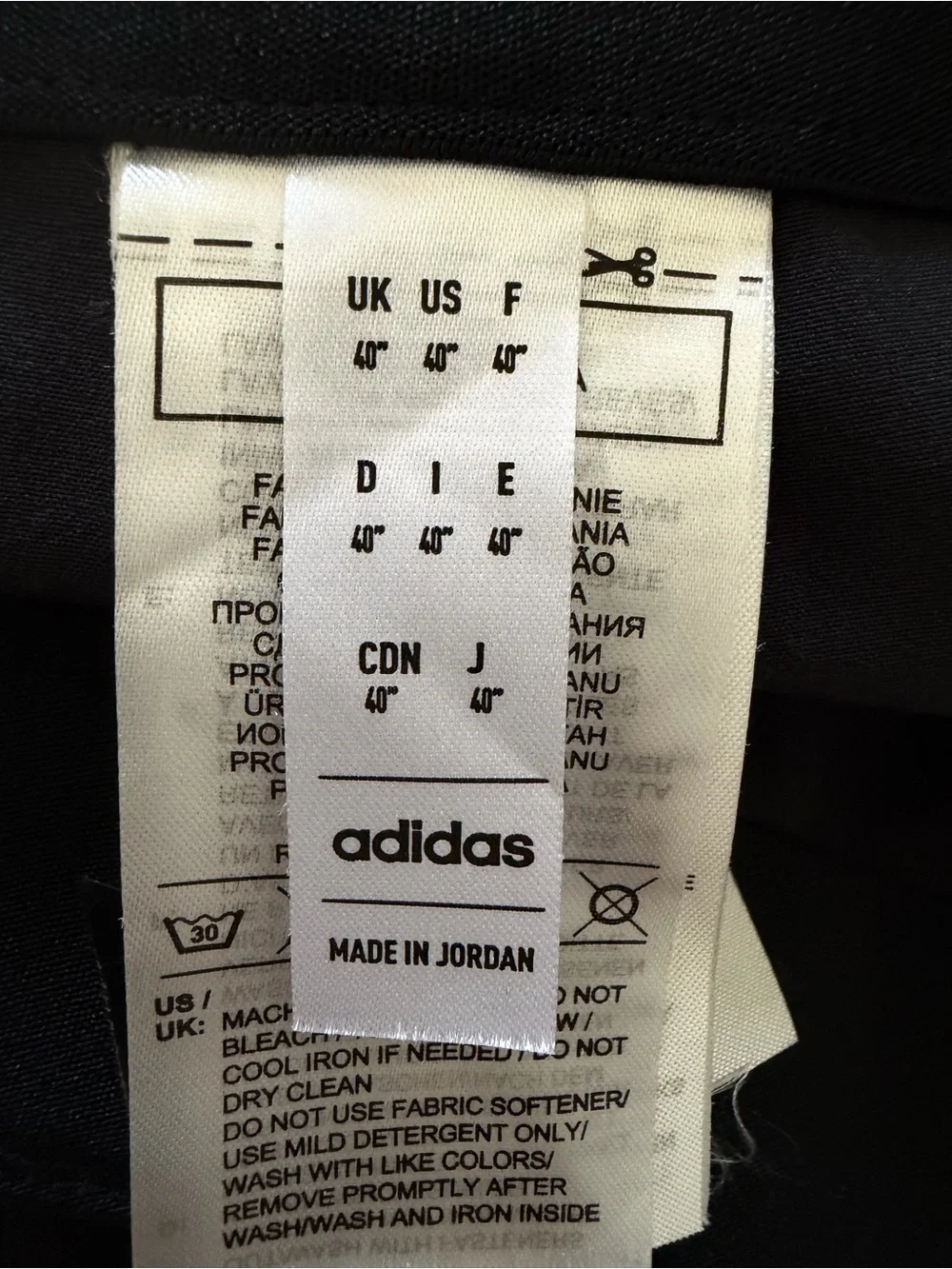 adidas Men’s Ultimate365 Black Performance Golf Shorts 8.5” Size 40